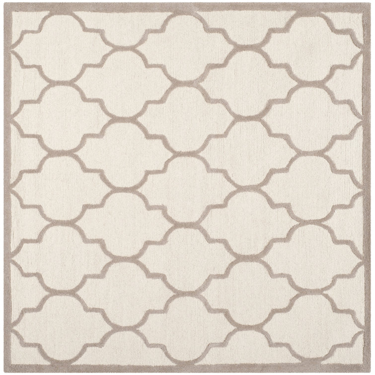 Cannen Hand Tufted Wool Geometric Rug
