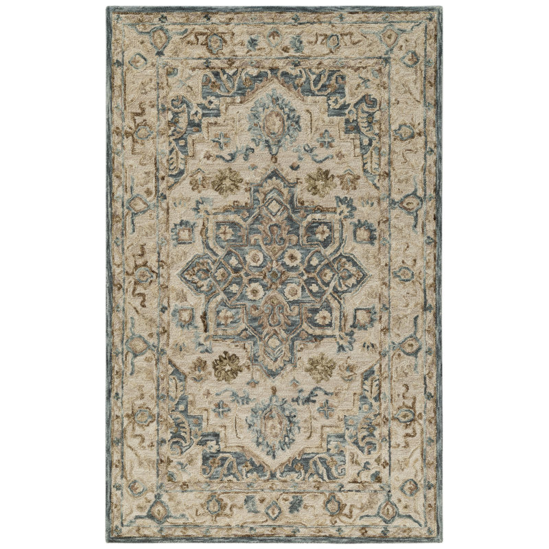Tapis d'intérieur en laine touffeté à la main Thermon, 3 pi x 5 pi