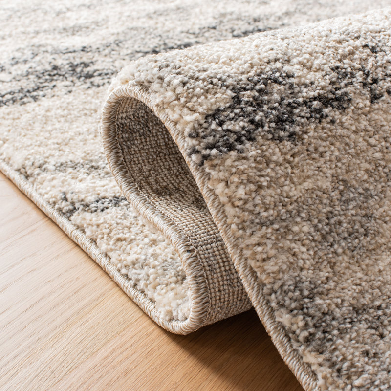 Sabang Retro Performance Abstract Rug, Rectangle 2' x 3'