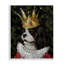 Queenie Dog avec couronne dorée, estampe numérique, design par Mary Sparrow-1070339809-1070339813