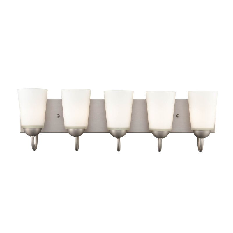 Ghazanfar 5 - Light Vanity Light, Satin Nickel