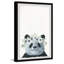 «Floral Crowned Panda, reproduction encadrée-339095326