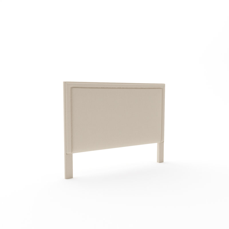 Lindley Headboard with Channel, Twin, Livable Luxe Crypton Creme