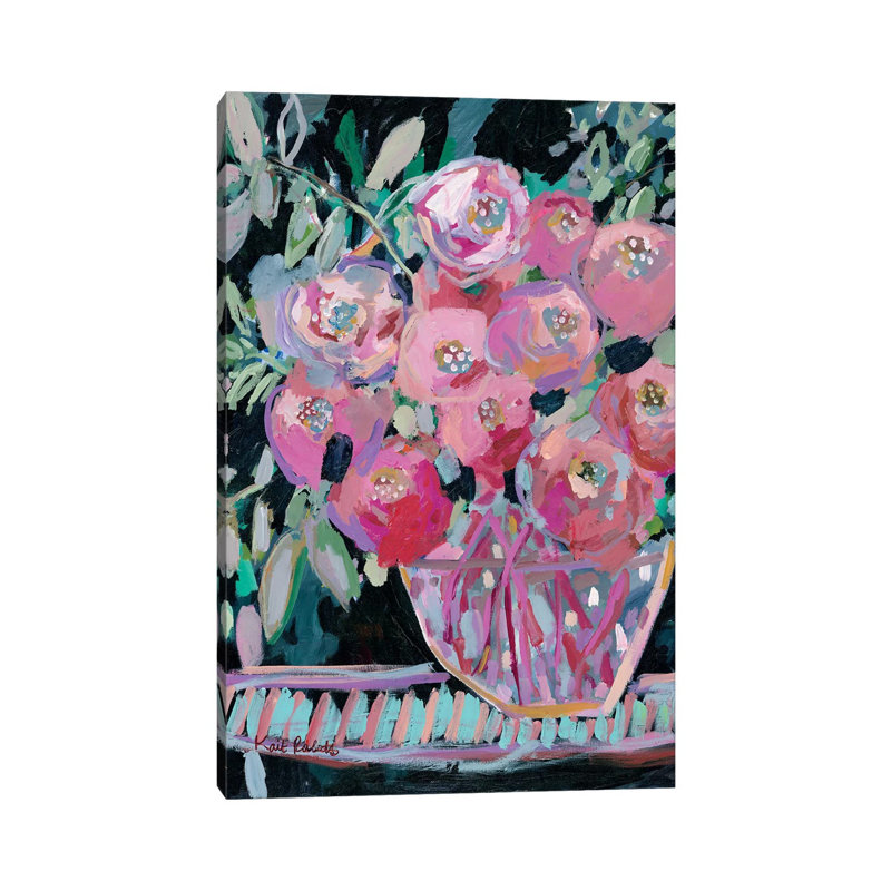 Boule d'entrée par Kait Roberts - Toile tendue avec châssis sur toile tendue, H 26 po x l 18 po x P 1,5 po
