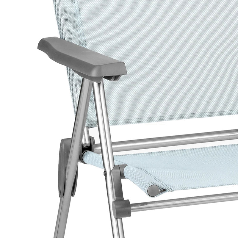 Fauteuil inclinable Lafuma Alu Cham Batyline, Bleu clair