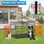 Cage pour chien Cage pour chien portative et pliable de 36 pouces de large à l'intérieur et à l'extérieur en métal résistant aux intempéries-1482443843