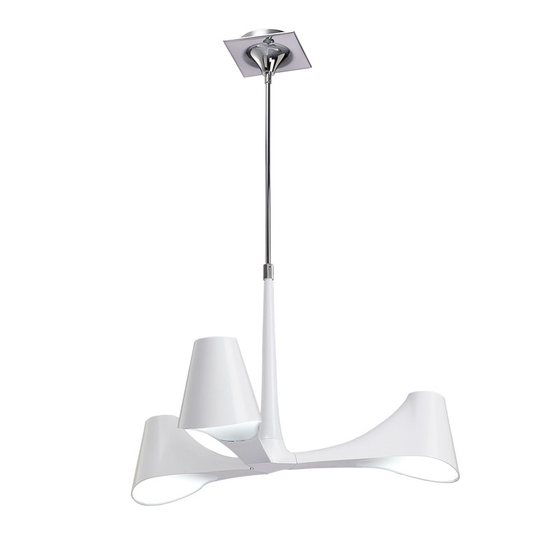 Sorrento 3 - Light Sputnik Chandelier, White