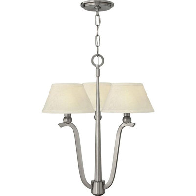 Lustre classique/traditionnel ombré 3 lumières Priolo