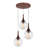 Ovellette 3 - Light LED Cluster Pendant-28783160-47352344