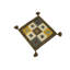 Tapis tribal multicolore Indo Gabbeh multicolore 1 pi 5 po x 1 pi 5 po