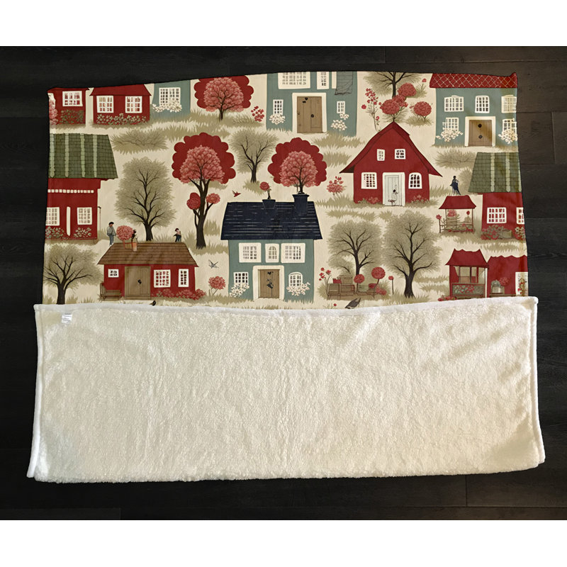 Throw Blanket, 51" W x 60" L
