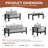 7 - Person Patio Conversation Sets With Cushions-494823877
