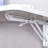 Wall Mounted Fold Down Desk For Small Spaces, Laundry Room, High - Strength Steel Brackets, 9.99 Lb Product Weight, Smooth Rounded Corners Folding Table Kitchen, 13.45 Package