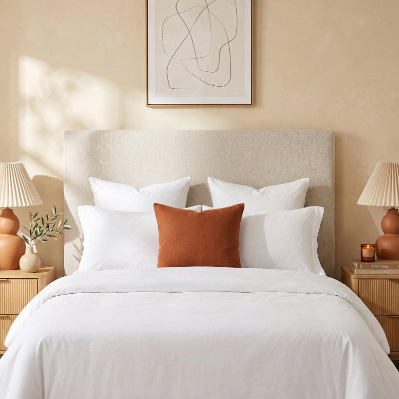 Alie Upholstered Headboard, Queen