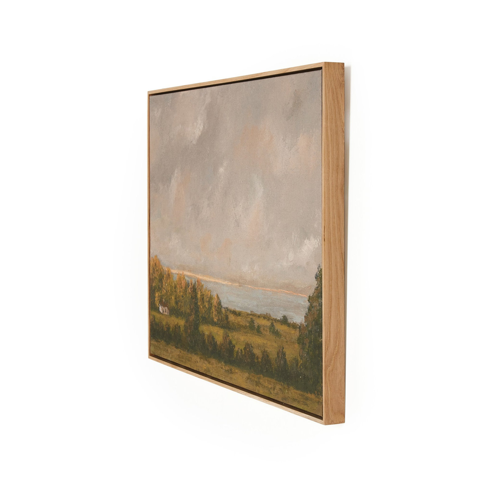 "Country Lake House" by Lori Marie, 18'' H x 24'' W