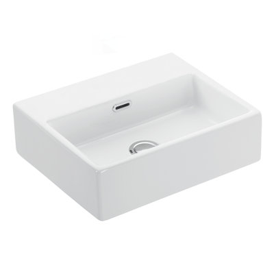 Quattro 16.9'' L Bathroom Sink