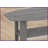 Grey Laminate 3-Piece Coffee Table &amp; End Table Set for Living Room, Space-Saving with Lower Shelves