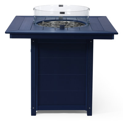 Square 42" Counter Fire Pit Table