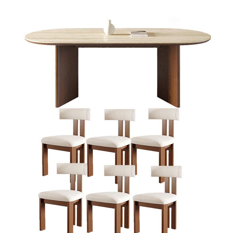 Table de salle à manger Retro, H 29,5 po x L 70,9 po x l 31,5 po