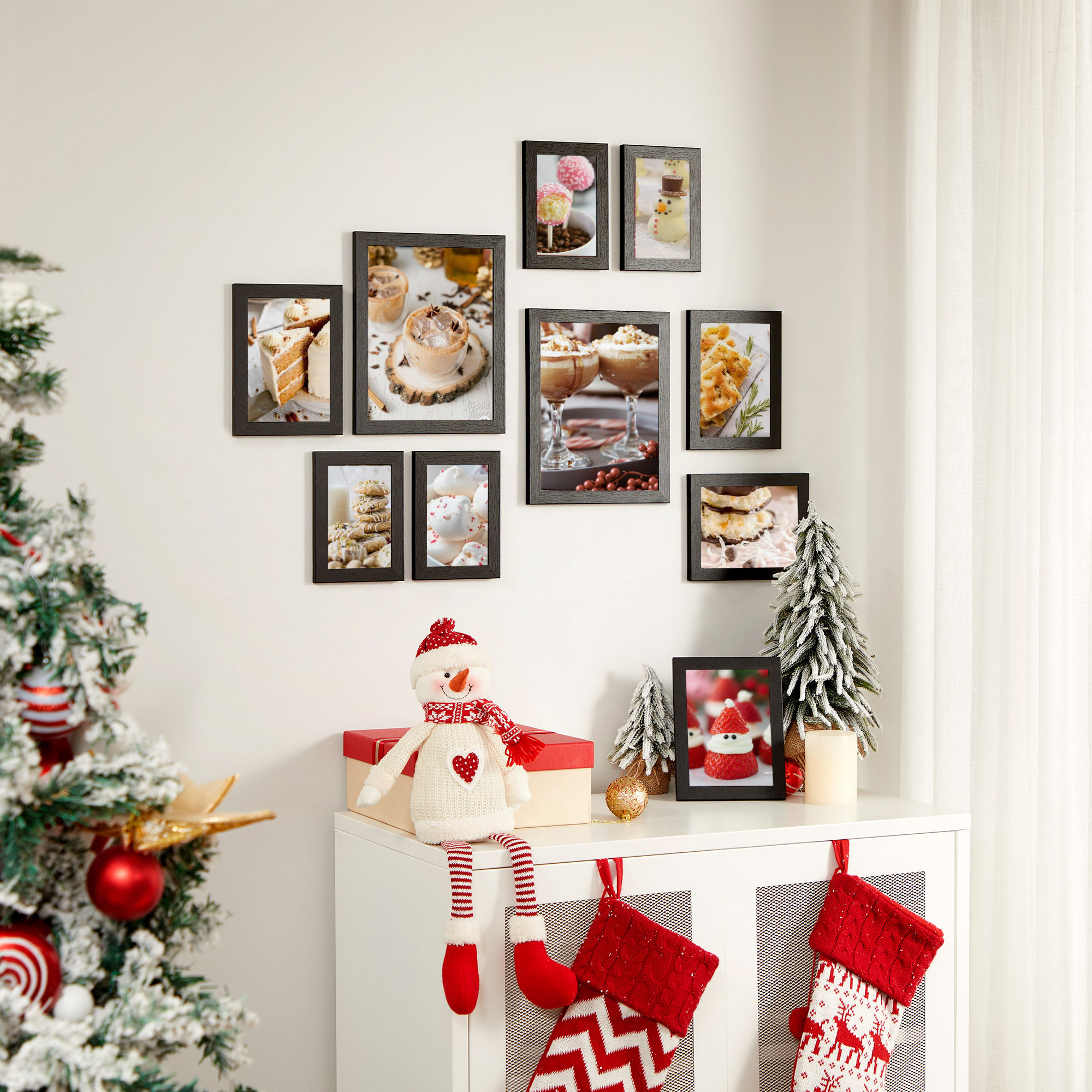 Ivy Bronx Buckman 10 Piece Collage Picture Frame Set & Reviews