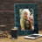 Elegant 6x8 Emerald Green Marble Picture Frame, Perfect for Cherished Memories