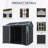 8 X 6Ft  Resin Outdoor Storage Shed Waterproof Shed With Floor & Two Windows & Lockable Door, Tool Shed For Garden, Patio, Backyard-123375773-123375770