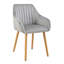 49.5cm H Upholstered Dining Chairs With Wooden Legs-392167204-385126525