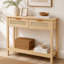 Table console avec tiroirs