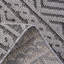 Tapis d'intérieur / extérieur gris / blanc / géométrique 5 x 7 LOOM & LUXE Collection-1926673840