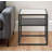 Nellie Glass Top End Table