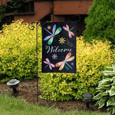 Drapeau de jardin coloré