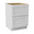 Blanc Newport / 2 tiroirs