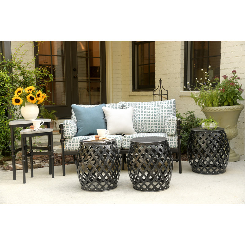 Charlotte Outdoor Triangular Side Table