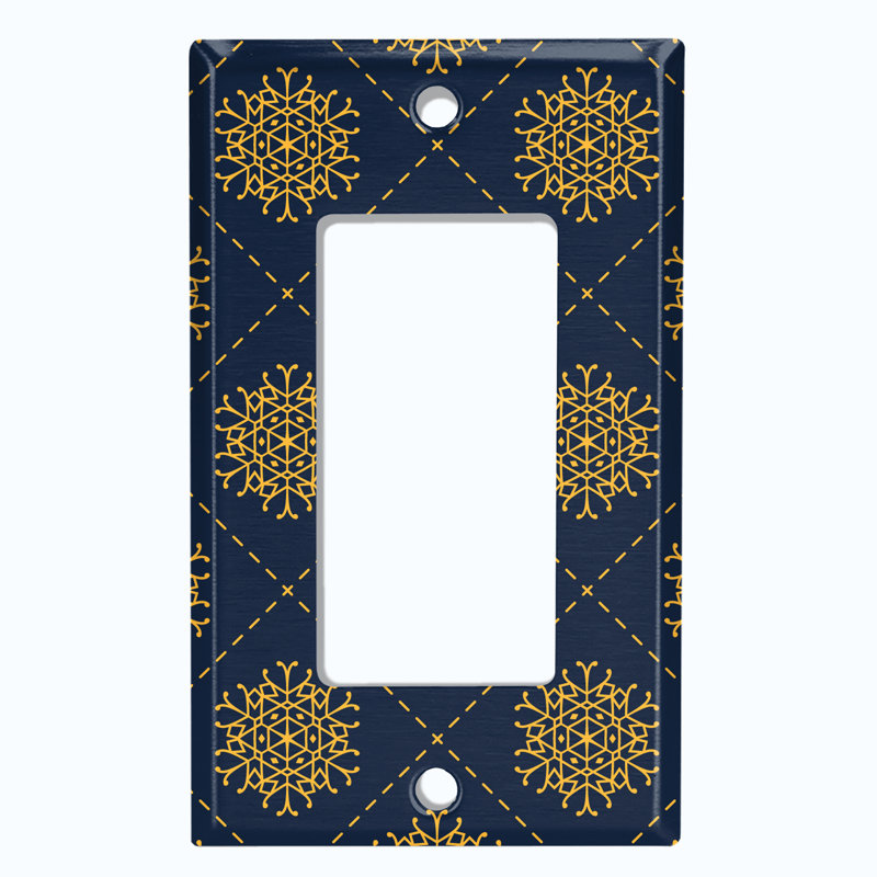 Plaque murale d'interrupteur à bascule Christmas 1-Gang, H 4,5 po x l 2,75 po x P 0,15 po
