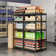 Tevis 60" H x 27.5" W x 12" D 5 Tiers Boltless Storage Shelf Goods Rack