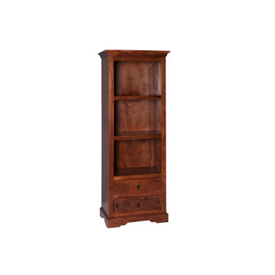 Oxford 178 cm H x 68 cm W Solid Wood Standard Bookcase