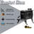 Comfort Glow Cast Iron Wood Burning Stove, Heats Up To 900 Sq Ft. Fits 19" Logs