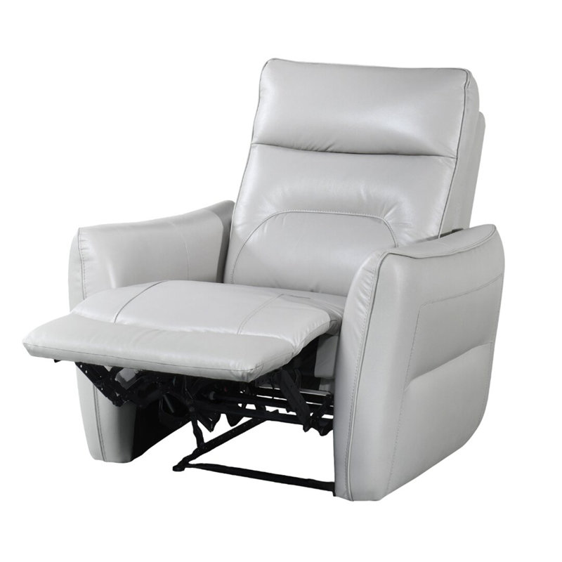 Fauteuil inclinable électrique de style contemporain, Taupe