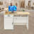 Modern Reception Desk, Reception Counter, Modern Reception Desk With Lockable Drawer