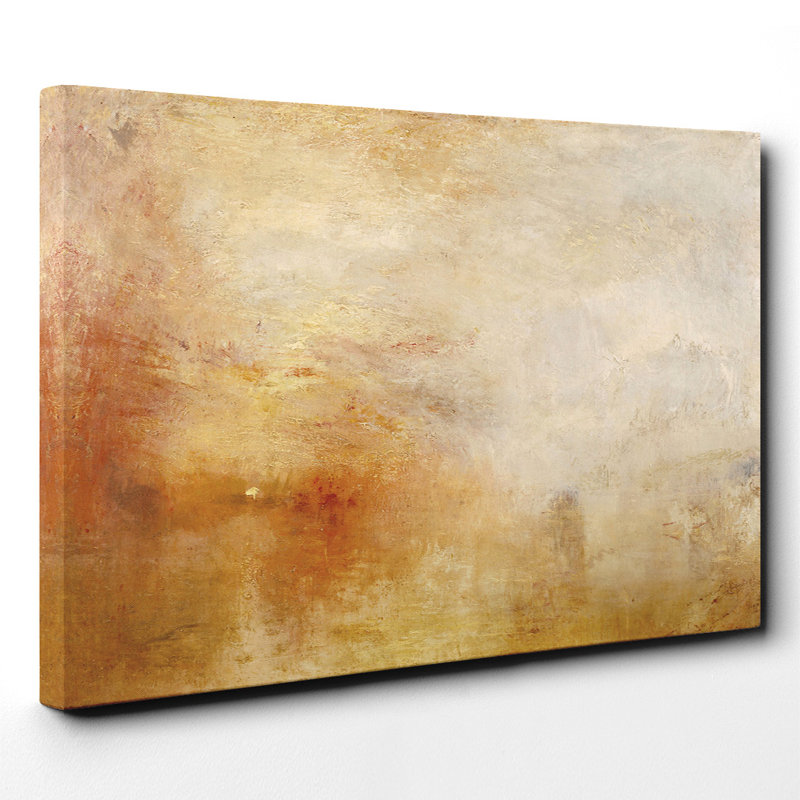 J.M.W. Turner - Wrapped Canvas Painting, 50cm H x 76cm W