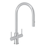 Pirellone 2 Lever Pull Down Kitchen Faucet