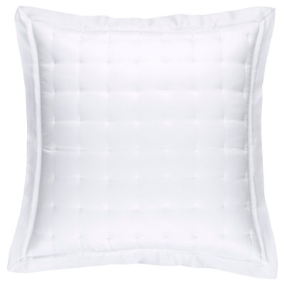 Silken Solid Puff Sham