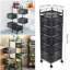 94cm H x 27cm W Utility Cart