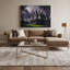 «Halloween Haunted mansions», art mural sur toile grise-1615423956