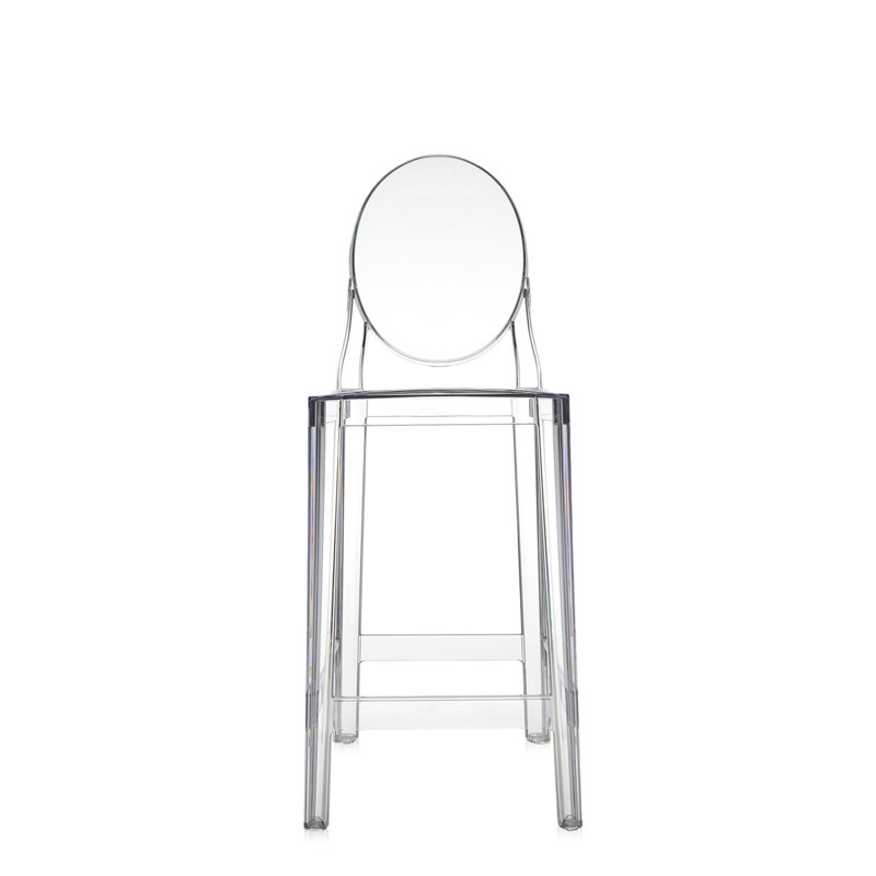 One More Outdoor Bar Stool, 65 cm, Crystal