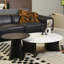 Table basse italienne ronde en marbre