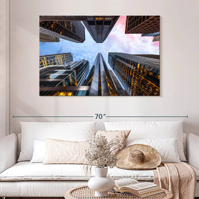 Lilie Chicago High Rises, 32" H x 48" W