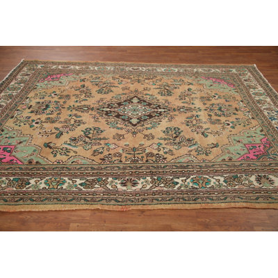 Floral Traditional Area Rug 7x9