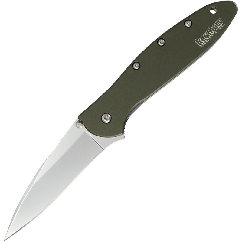 Kershaw Leek, couteau de poche orange, Vert