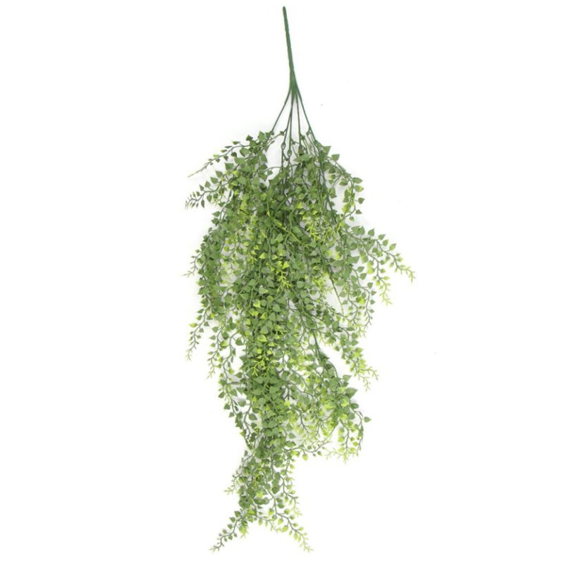 Multipack Hanging Plants Fire / UV Resistant 82cm Faux Fern Plant